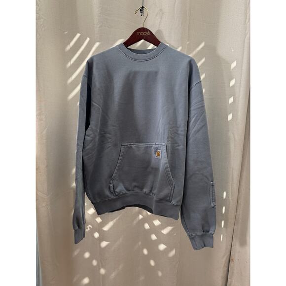 Carhartt WIP X INVINCIBLE Pigment Dyed Sweatshirt Mirror m med - Picture 1 of 13